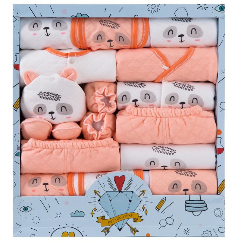 Gift Box Set with Newborn Cotton  Baby Clothes