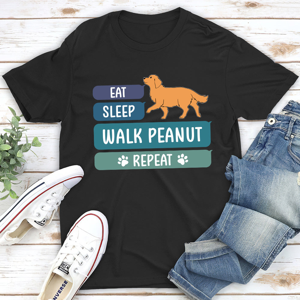 Dog Walker Life - Personalized Custom Unisex T-shirt