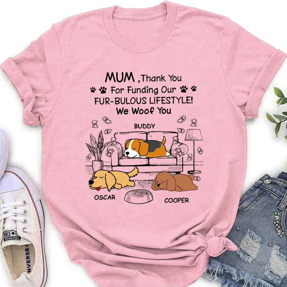 Fur-Bulous Lifestyle - Personalized Custom Women's T-shirt