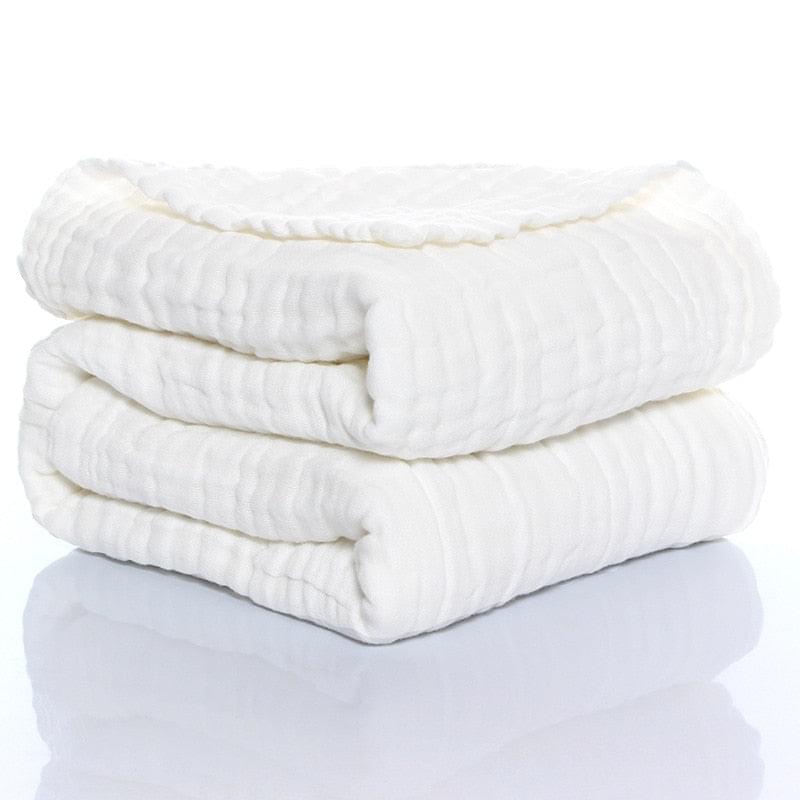 Heavenly Hugs Organic 6-Layer Baby Swaddle Muslin Blanket
