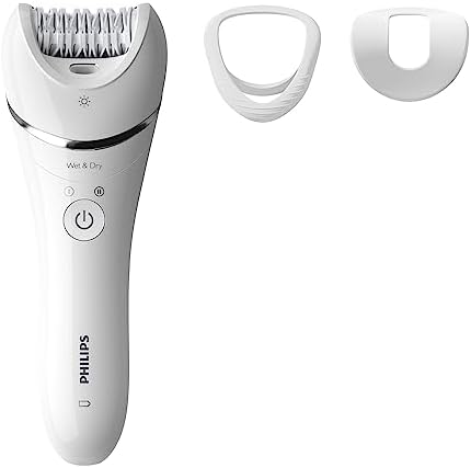 Philips Beauty Epilator Series 8000 for Women, with 3 Accessories, BRE700/04