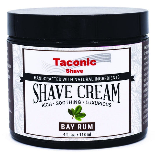 Taconic Shave Cream, Bay Rum (4oz)