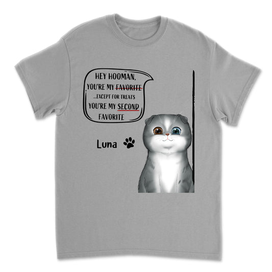 My Second Favourite - Personalized Custom Unisex T-shirt