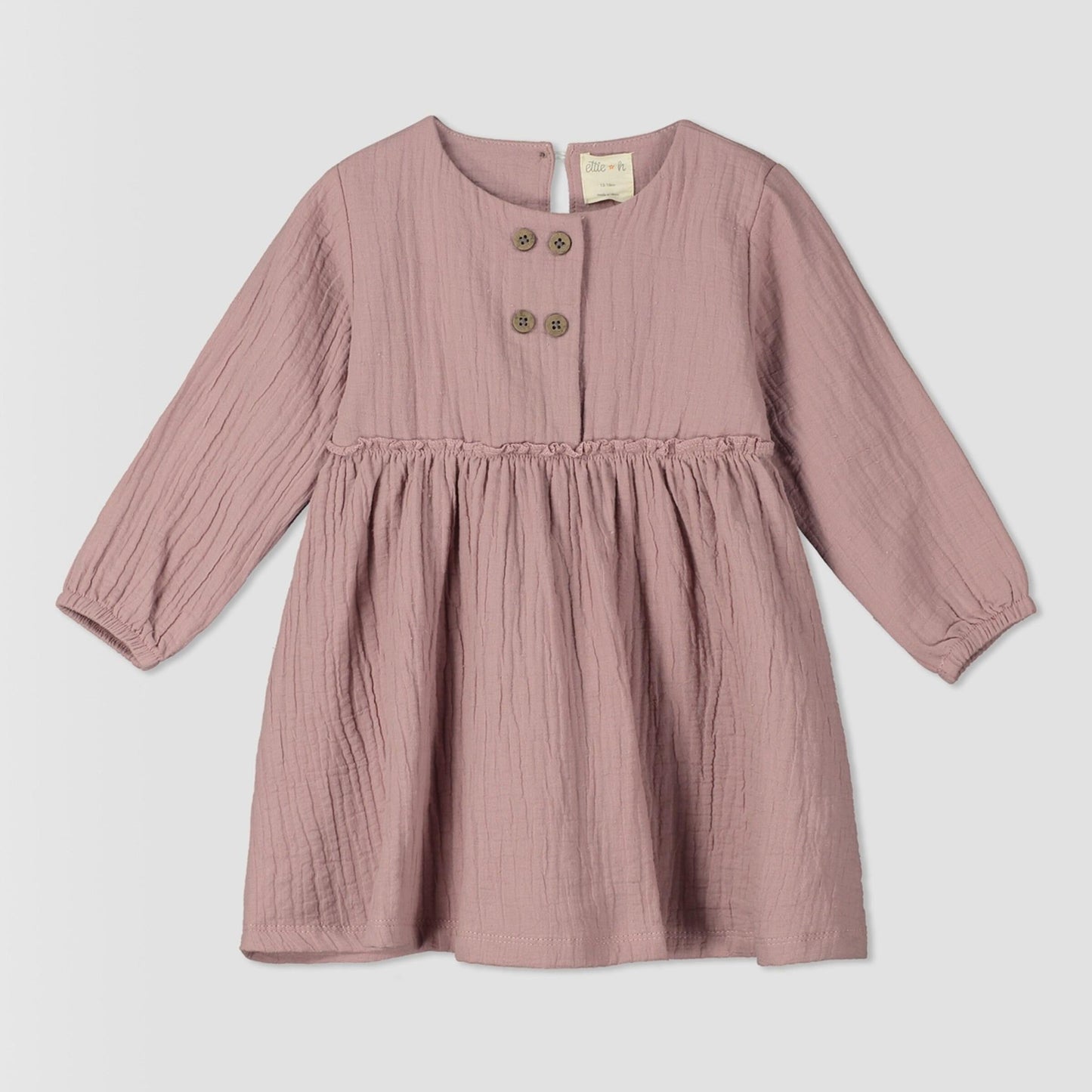 Ettie + H Mirren Dress | Rose Gauze