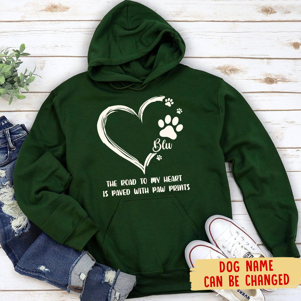The Road To Heart - Personalized Custom Hoodie