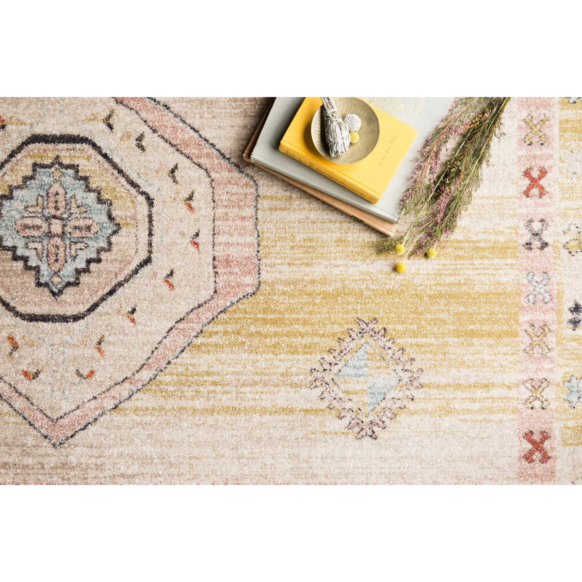 Magnolia Home Graham Antique Ivory / Multi Rug