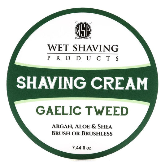 Gaelic Tweed Shaving Cream - by Wet Shaving Products