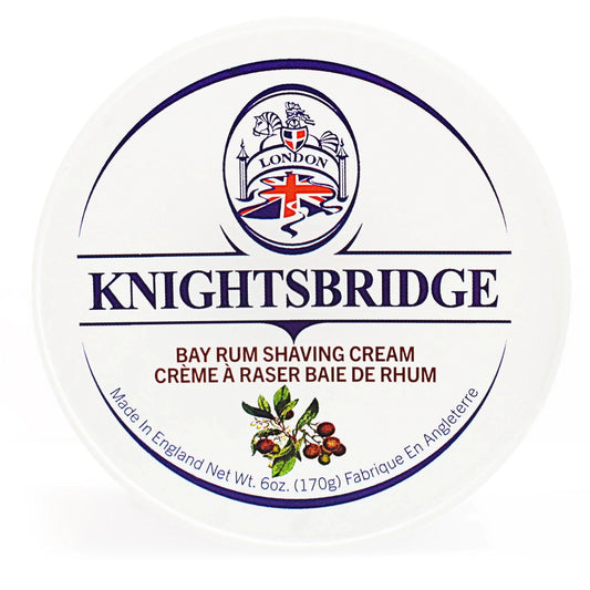 Bay Rum Shaving Cream (6oz) - by Knightsbridge