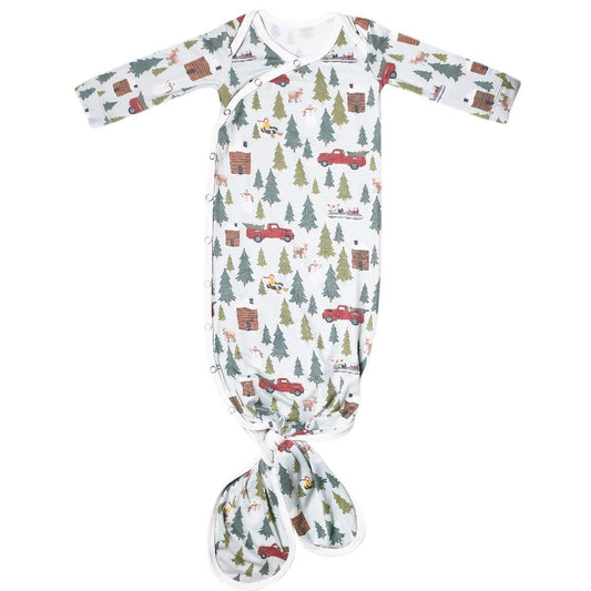 Copper Pearl Knotted Gown | Kringle