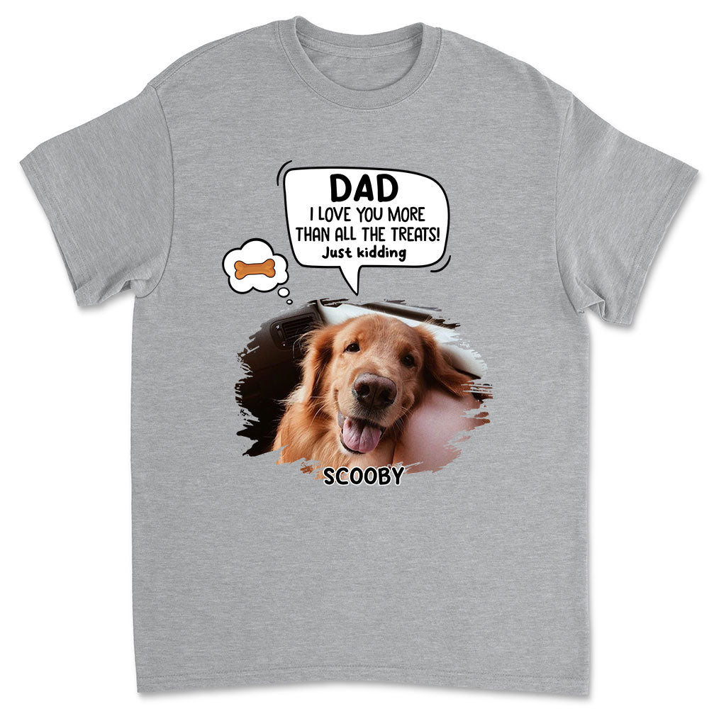 Pet Just Kidding Photo - Personalized Custom Unisex T-shirt