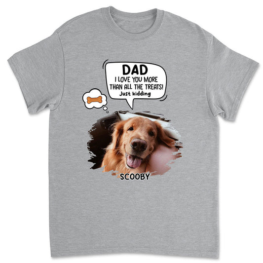 Pet Just Kidding Photo - Personalized Custom Unisex T-shirt