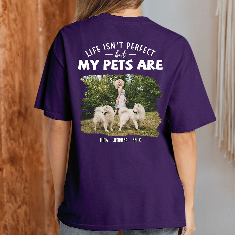 Perfect Dog Cat Photo - Personalized Custom Premium T-shirt