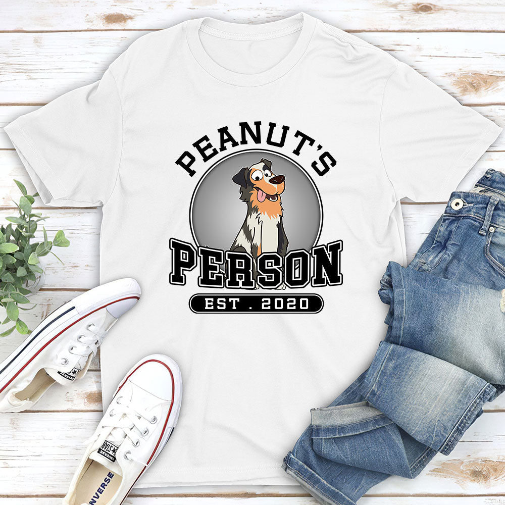 Dog Person 1 - Personalized Custom Unisex T-shirt
