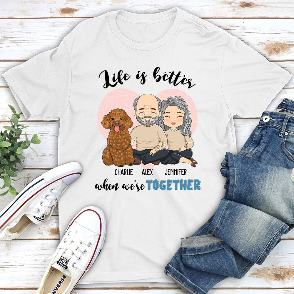 Better Together - Personalized Custom Unisex T-shirt