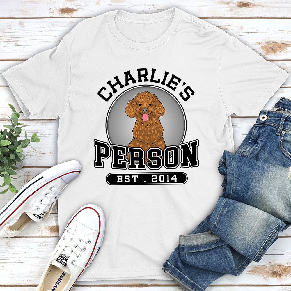 Dog Person 2 - Personalized Custom Unisex T-shirt