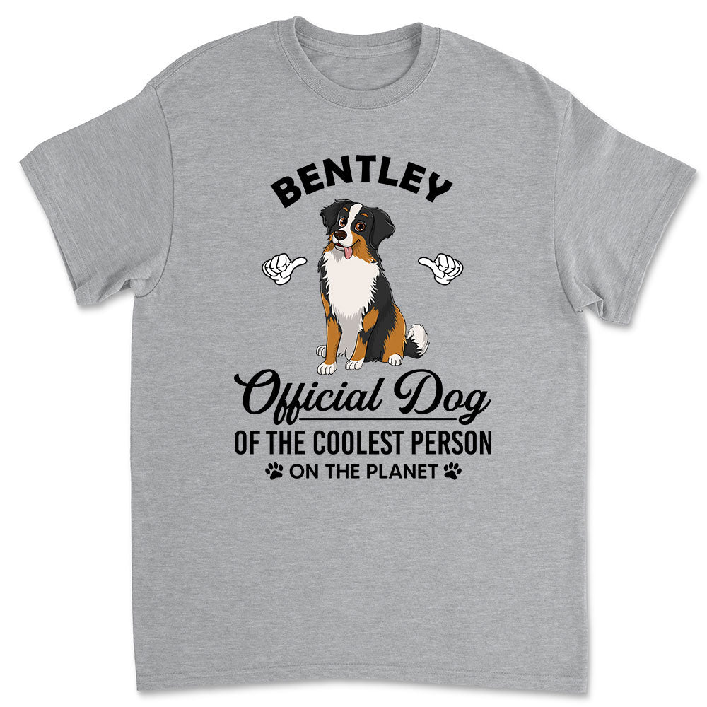 Official Dog - Personalized Custom Unisex T-shirt