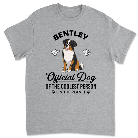 Official Dog - Personalized Custom Unisex T-shirt