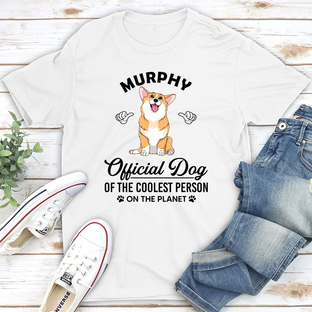Official Dog - Personalized Custom Unisex T-shirt