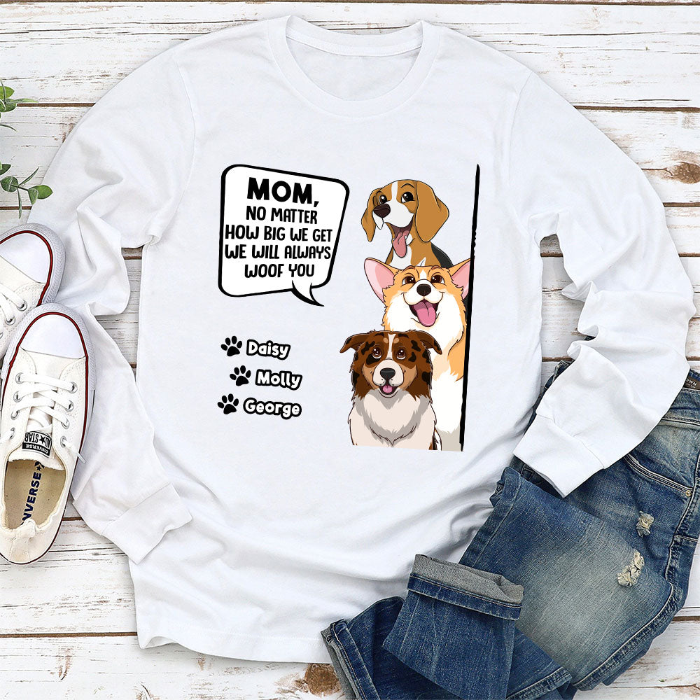 No Matter How - Personalized Custom Long Sleeve T-shirt