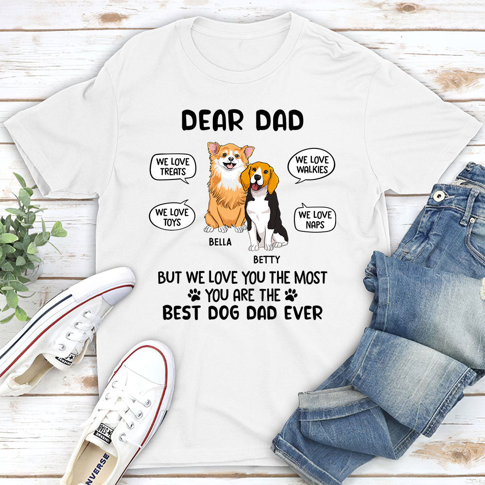 We Love Treats - Personalized Custom Unisex T-shirt