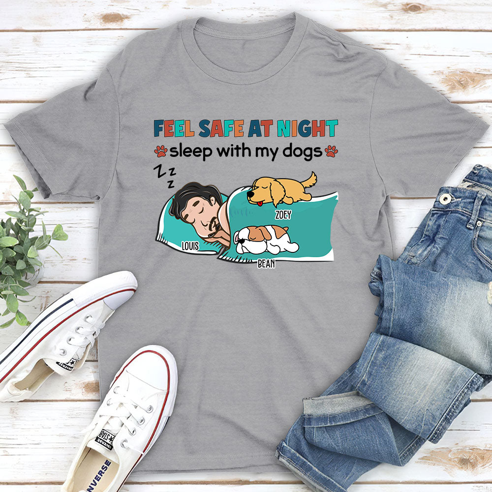 Feel Safe - Personalized Custom Unisex T-shirt