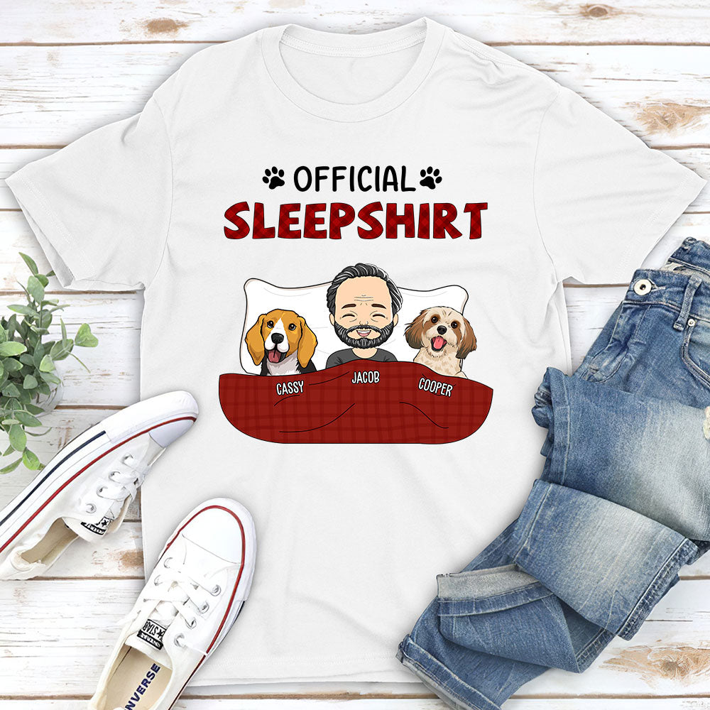 Official Sleepshirt Red - Personalized Custom Unisex T-shirt