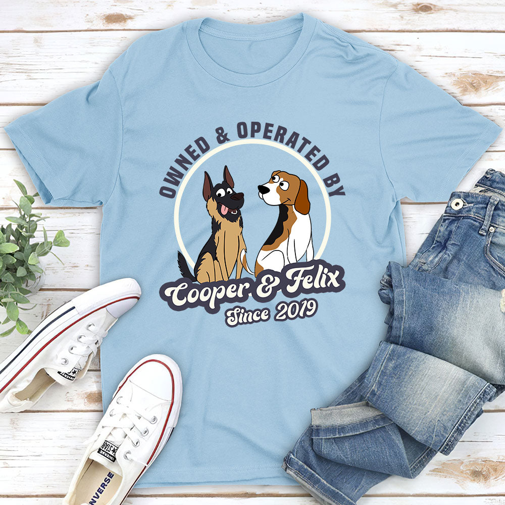 Owned Operated - Personalized Custom Unisex T-shirt