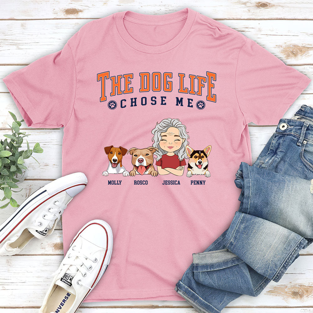 Dog Life - Personalized Custom Unisex T-shirt