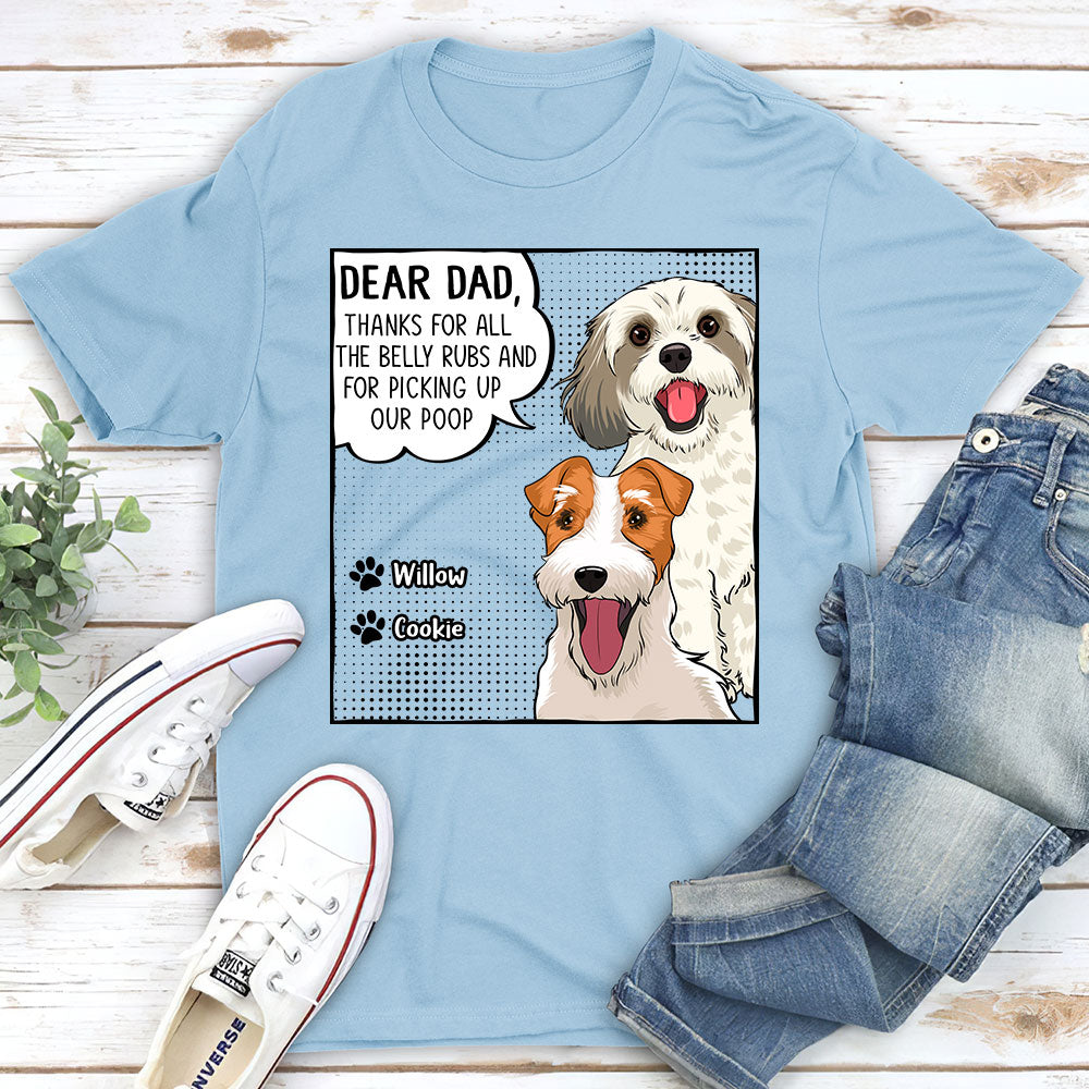 All The Belly Rubs - Personalized Custom Unisex T-shirt