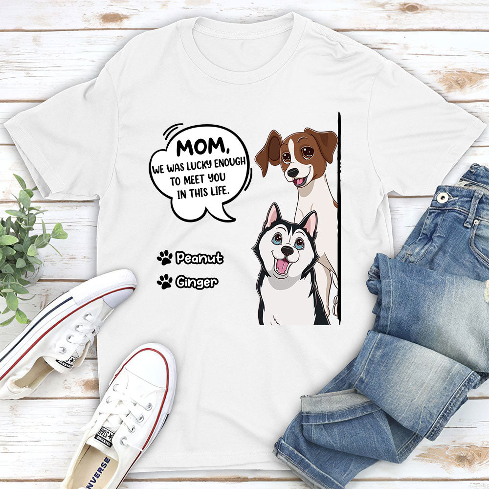 Lucky Enough - Personalized Custom Unisex T-shirt