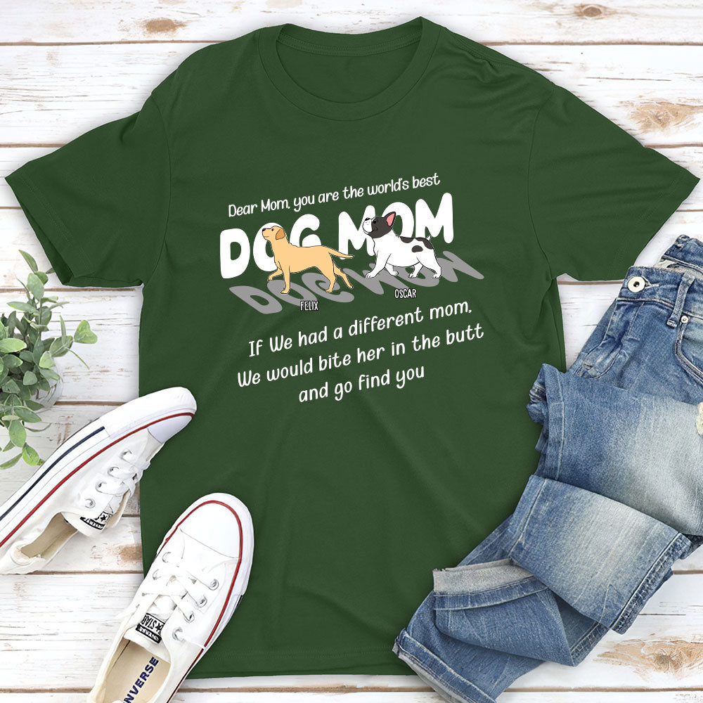 Dog Finding You - Personalized Custom Unisex T-shirt