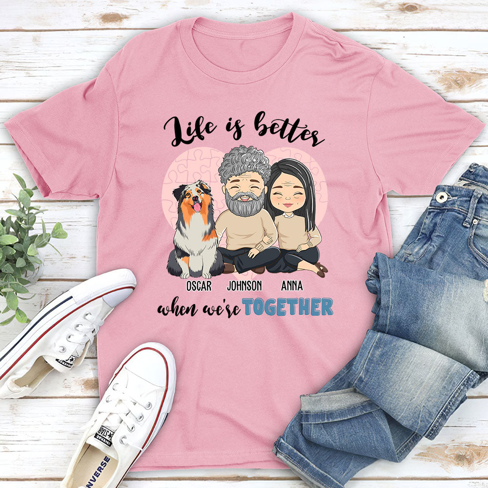 Better Together - Personalized Custom Unisex T-shirt