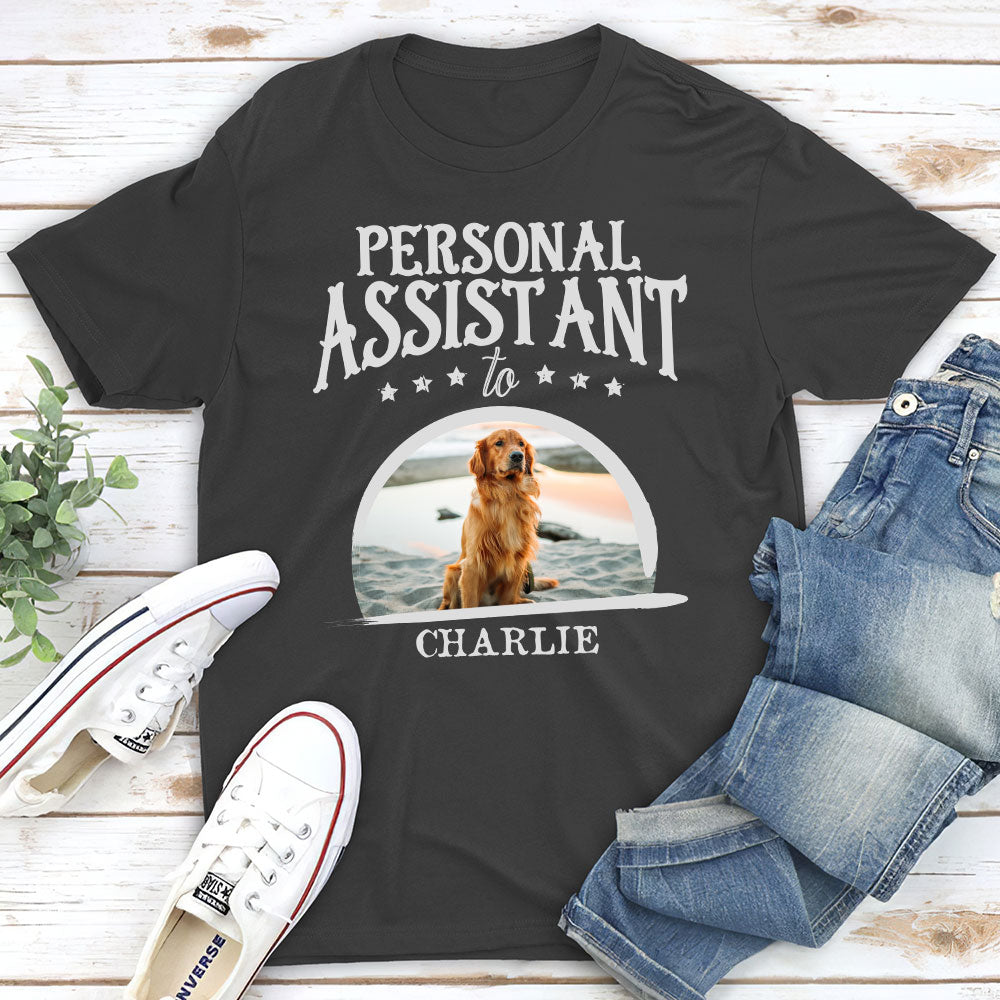 Dog Personal Assistant - Personalized Custom Premium T-shirt