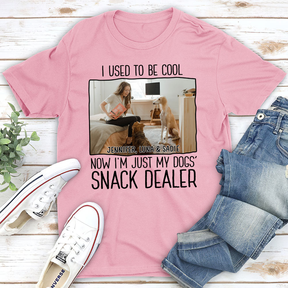Just A Snack Dealer Photo - Personalized Custom Unisex T-shirt