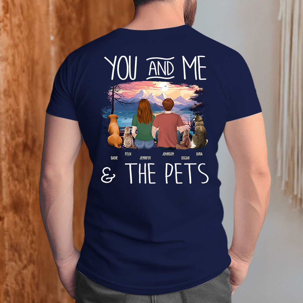 You Me Dogs - Personalized Custom Unisex T-shirt