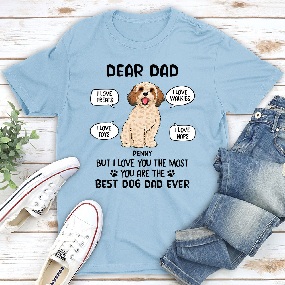 We Love Treats - Personalized Custom Unisex T-shirt