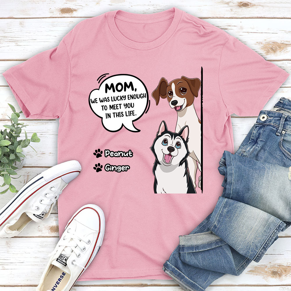 Lucky Enough - Personalized Custom Unisex T-shirt