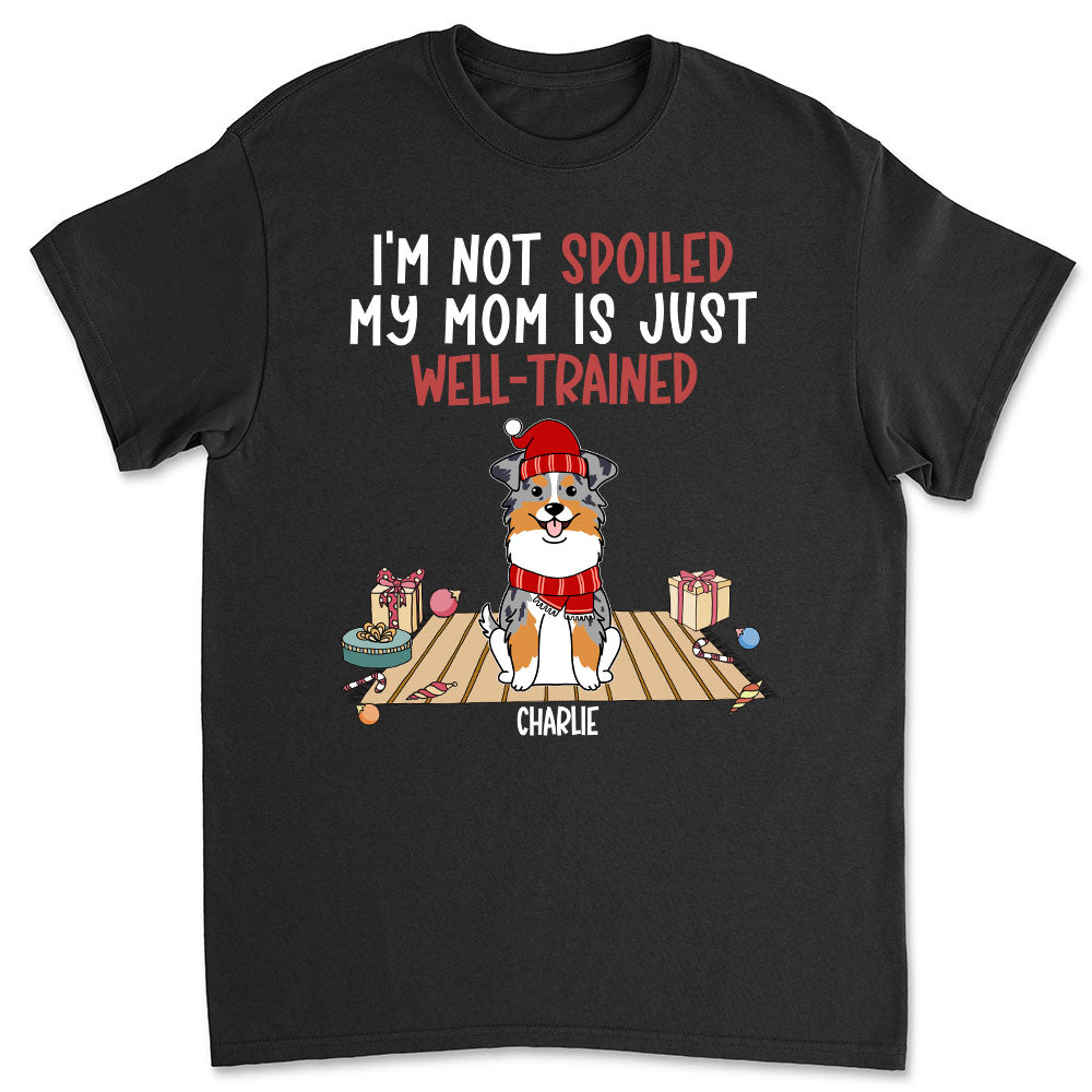 Well Trained Dog Dad - Personalized Custom Unisex T-shirt
