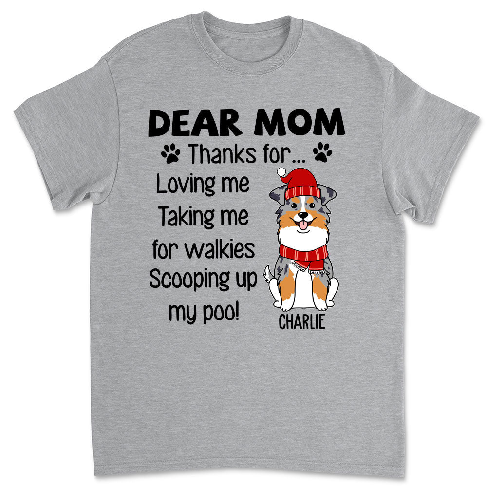 Thanks For Scooping Up - Personalized Custom Unisex T-shirt
