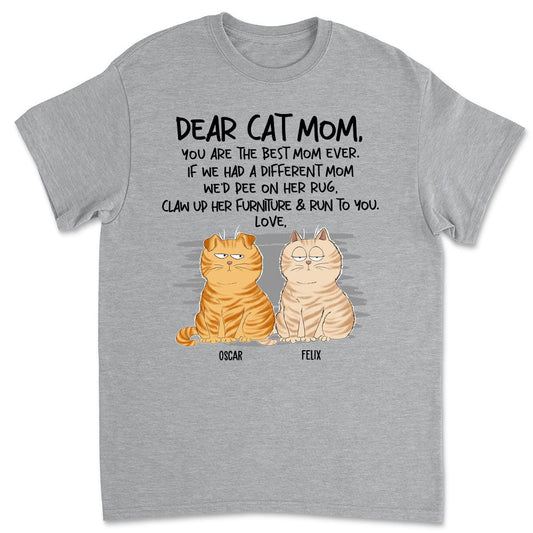 Pee On Her Rug - Personalized Custom Premium T-shirt