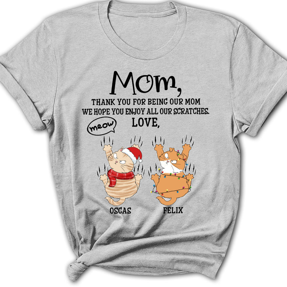 Enjoy Scratches - Personalized Custom Women's T-shirt