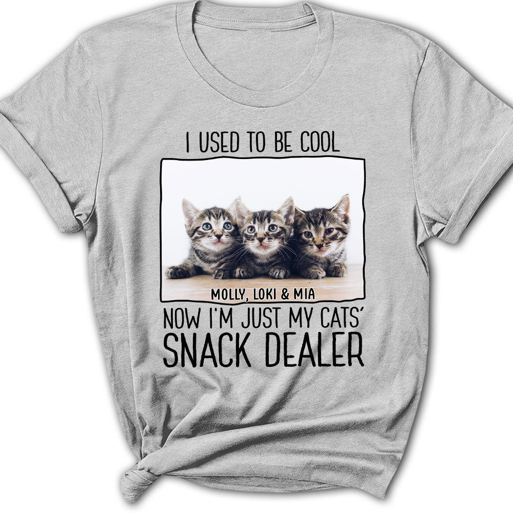 Just A Pet Snack Dealer Photo - Personalized Custom Women's T-shirt