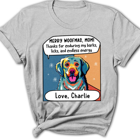 Enduring My Barks - Personalized Custom Women's T-shirt