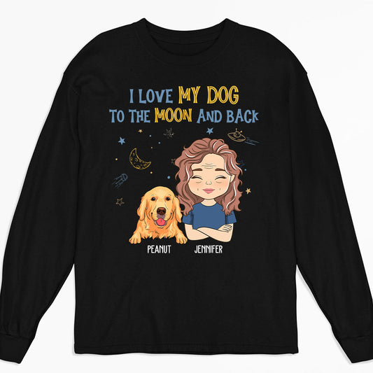 My Valentine Is - Personalized Custom Long Sleeve T-shirt