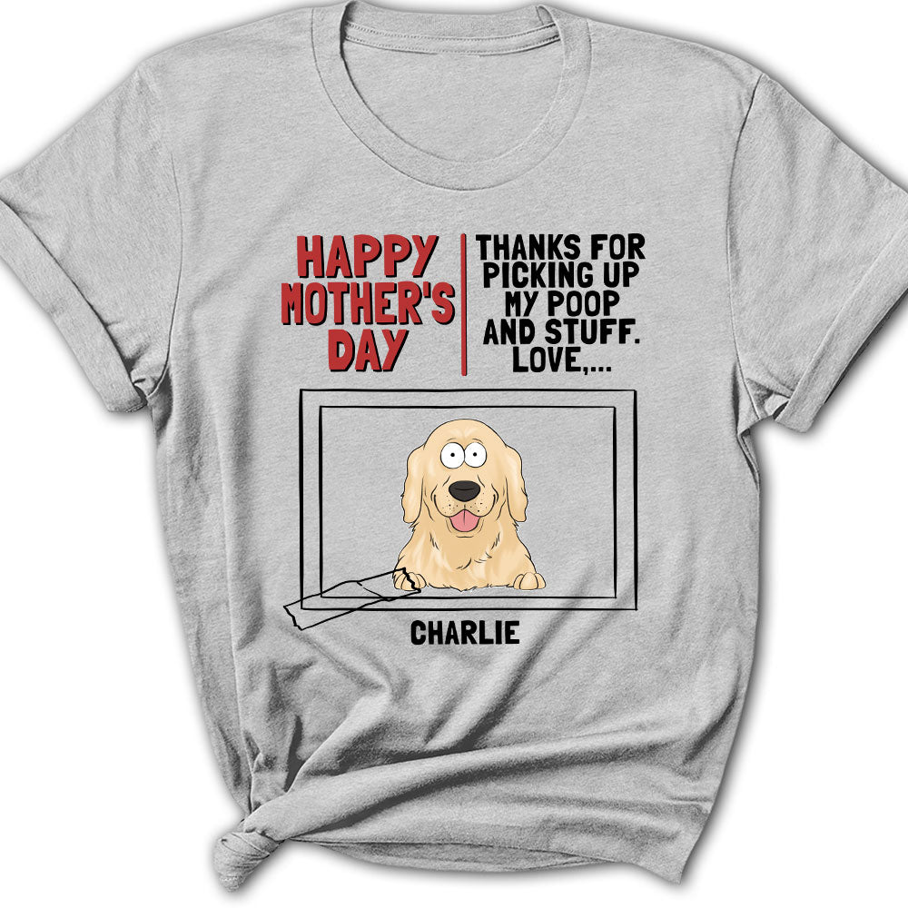 Thanks For Picking Up - Personalized Custom Women's T-shirt