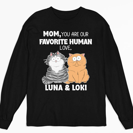 You Are Mine - Personalized Custom Long Sleeve T-shirt