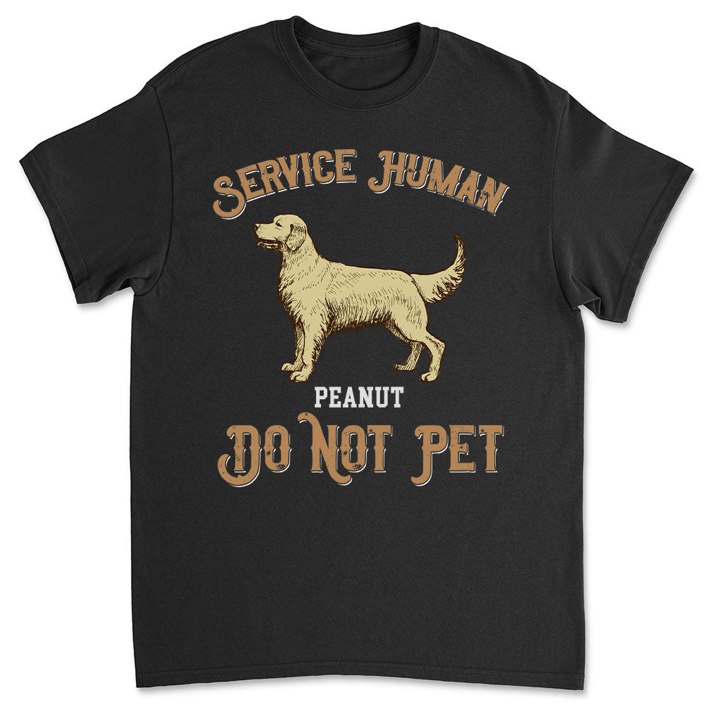 Service Human Vintage - Personalized Custom Premium T-shirt