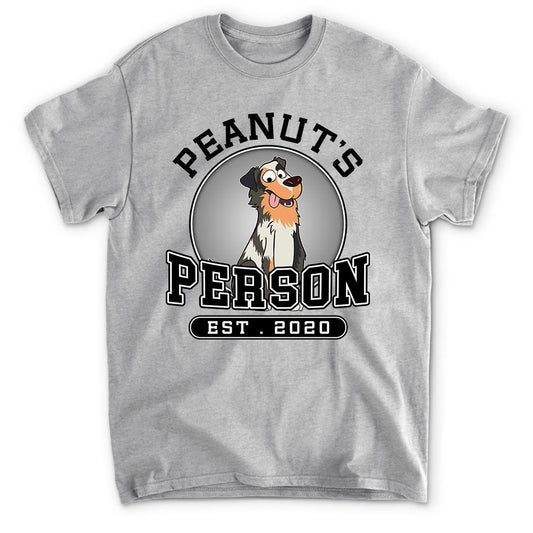 Dog Person 1 - Personalized Custom Unisex T-shirt