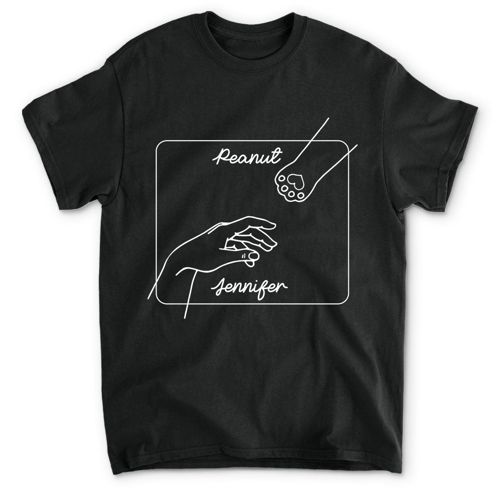 Cat Paw - Personalized Custom Unisex T-shirt
