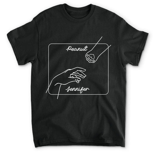 Cat Paw - Personalized Custom Unisex T-shirt